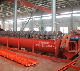 洗砂沙子生產(chǎn)線 宏基機(jī)械 圖 螺旋洗砂機(jī)生產(chǎn)價(jià)格最低優(yōu)惠價(jià)格